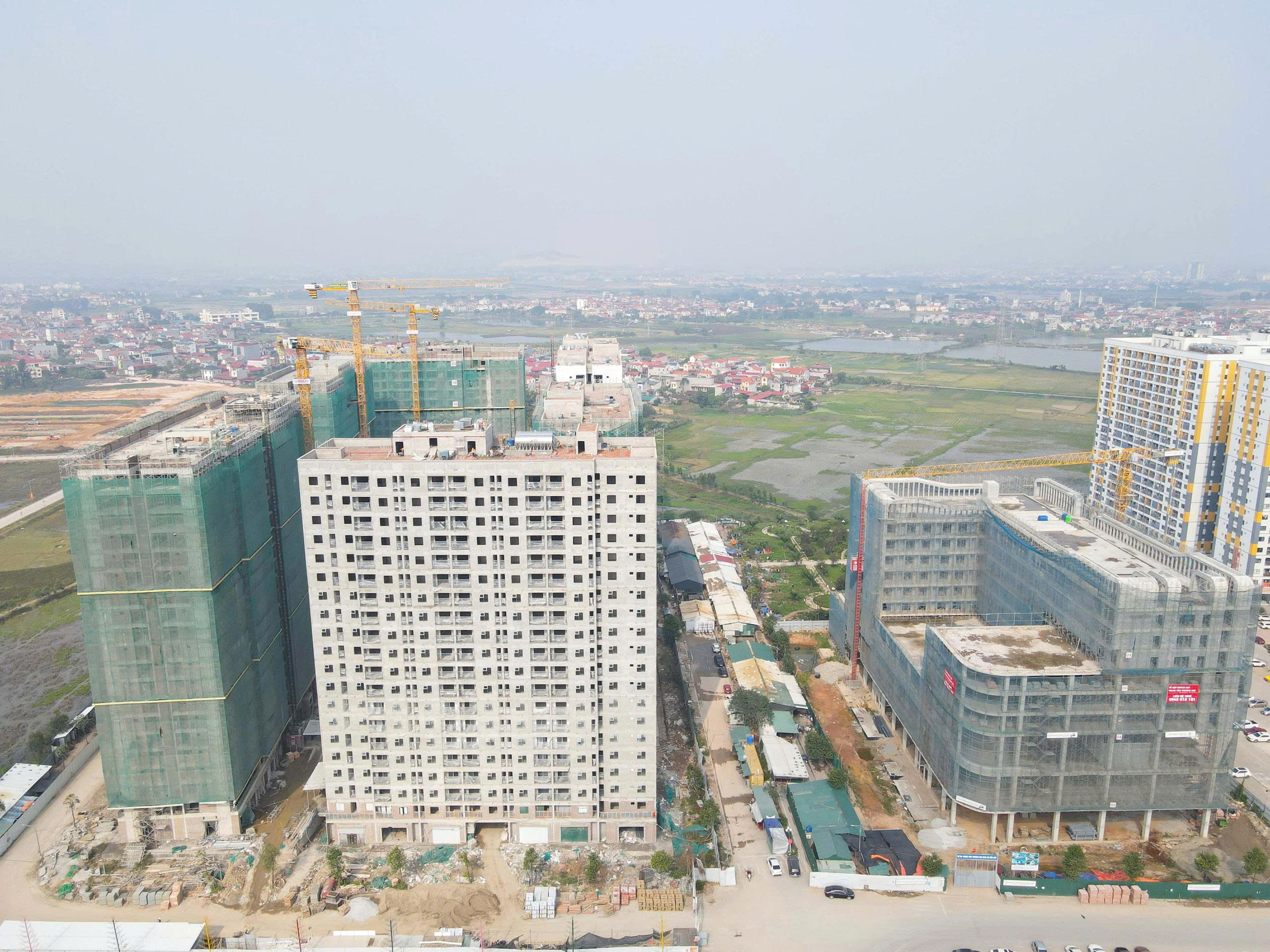 Bắc Ninh: Dự án nhà ở xã hội hơn 4.000 tỷ đồng gấp rút thi công ngày cận Tết- Ảnh 8.