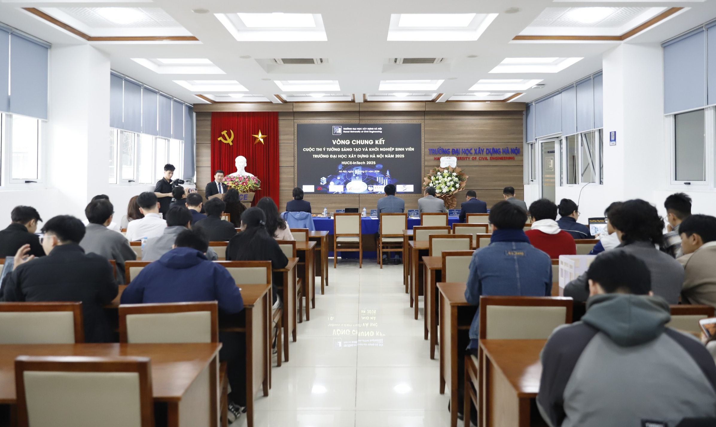 Nhiều &yacute; tưởng độc đ&aacute;o tại chung kết cuộc thi HUCE INTECH 2025- Ảnh 2.