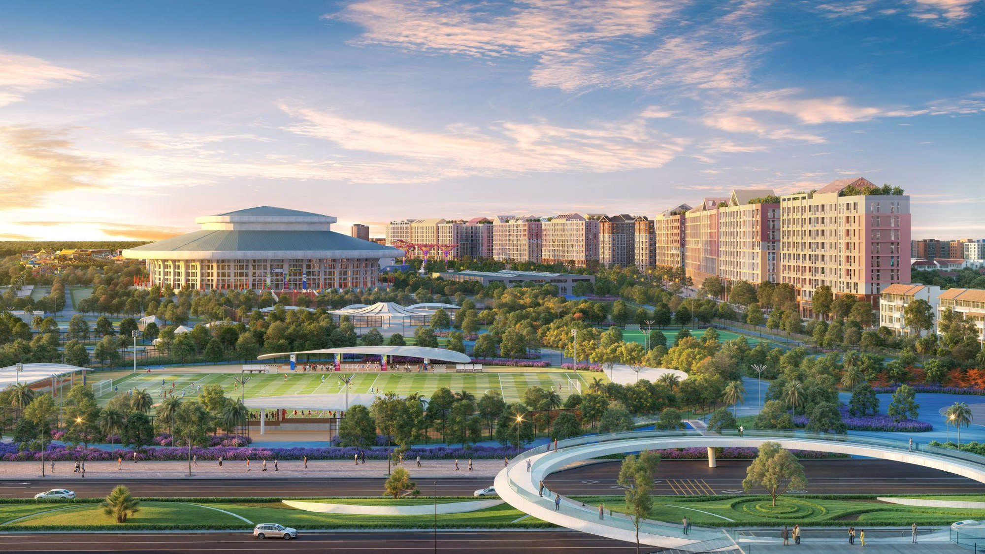 Công trường Sun Group Nam Hà Nội tăng tốc, tòa P4 Park Residence chính thức cất nóc- Ảnh 3.