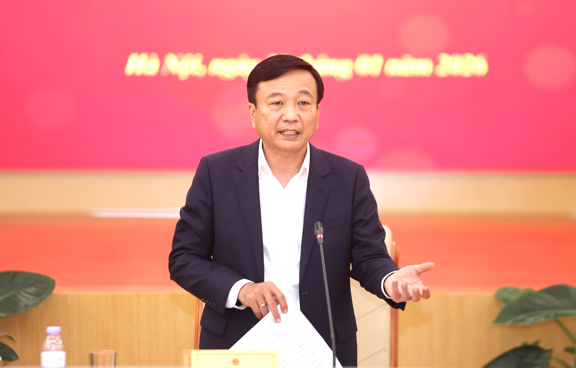 Thứ trưởng Nguyễn Danh Huy: B&aacute;o ch&iacute; đồng h&agrave;nh c&ugrave;ng Bộ X&acirc;y dựng tr&ecirc;n khắp nẻo đường- Ảnh 1.