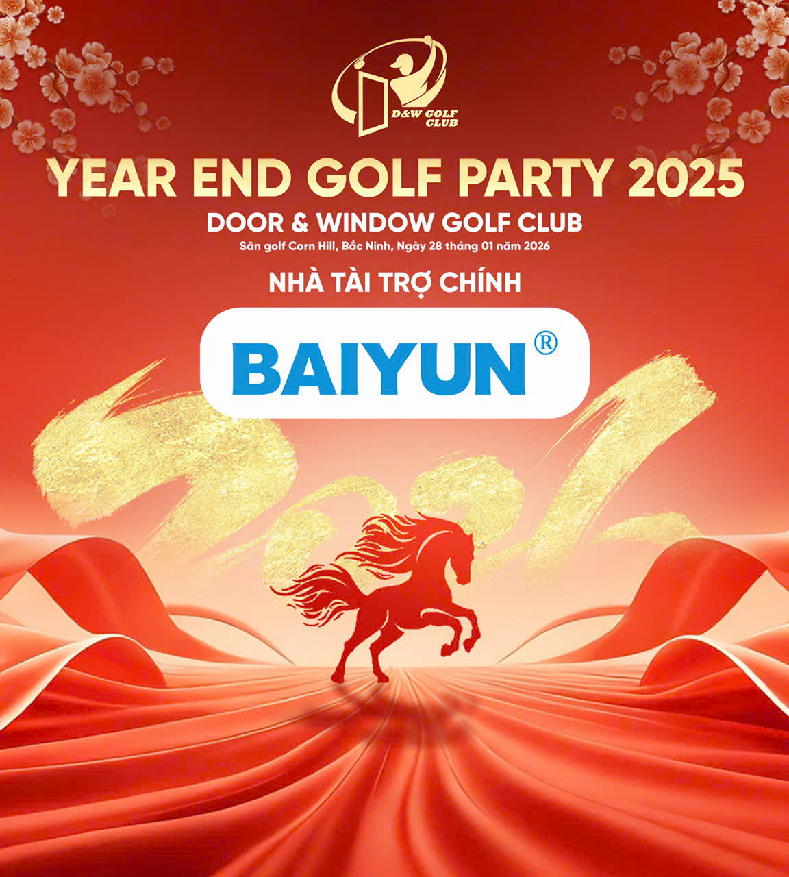 Year End Golf Party 2025 - Door & Window Golf Club tranh cup Baiyun- Ảnh 2. Year End Golf Party 2025 - Door & Window Golf Club tranh cup Baiyun- Ảnh 2.