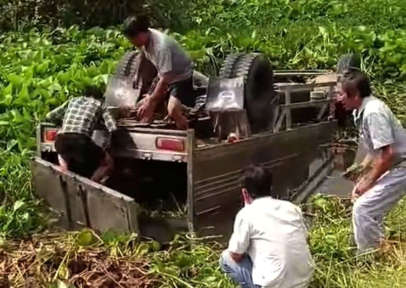 Hiện trường vụ tai nạn - Ảnh: Chu Trinh. Hiện trường vụ tai nạn - Ảnh: Chu Trinh.