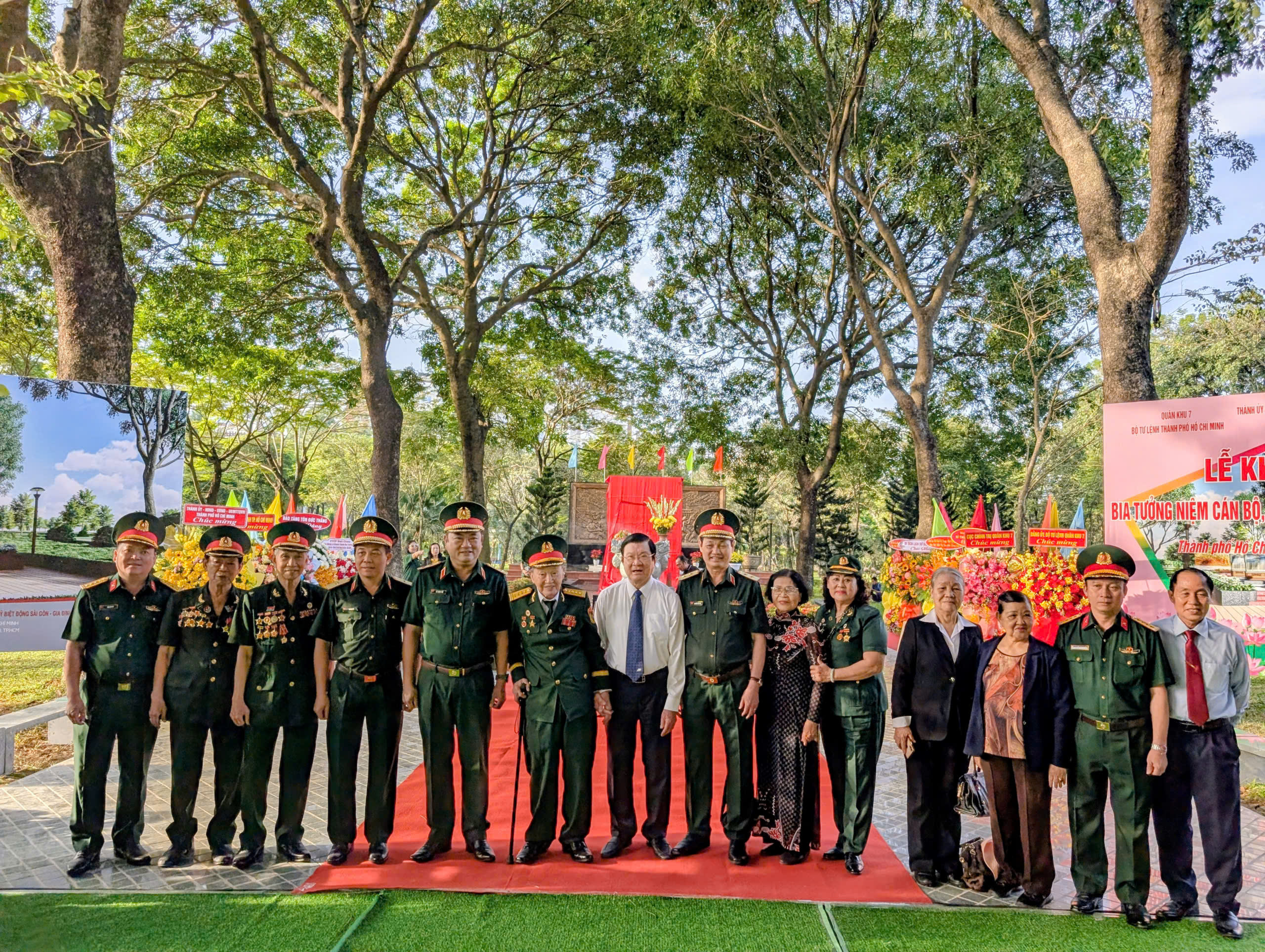 TP.HCM: Kh&aacute;nh th&agrave;nh Bia tưởng niệm c&aacute;n bộ, chiến sĩ Biệt động S&agrave;i G&ograve;n - Gia Định- Ảnh 4.