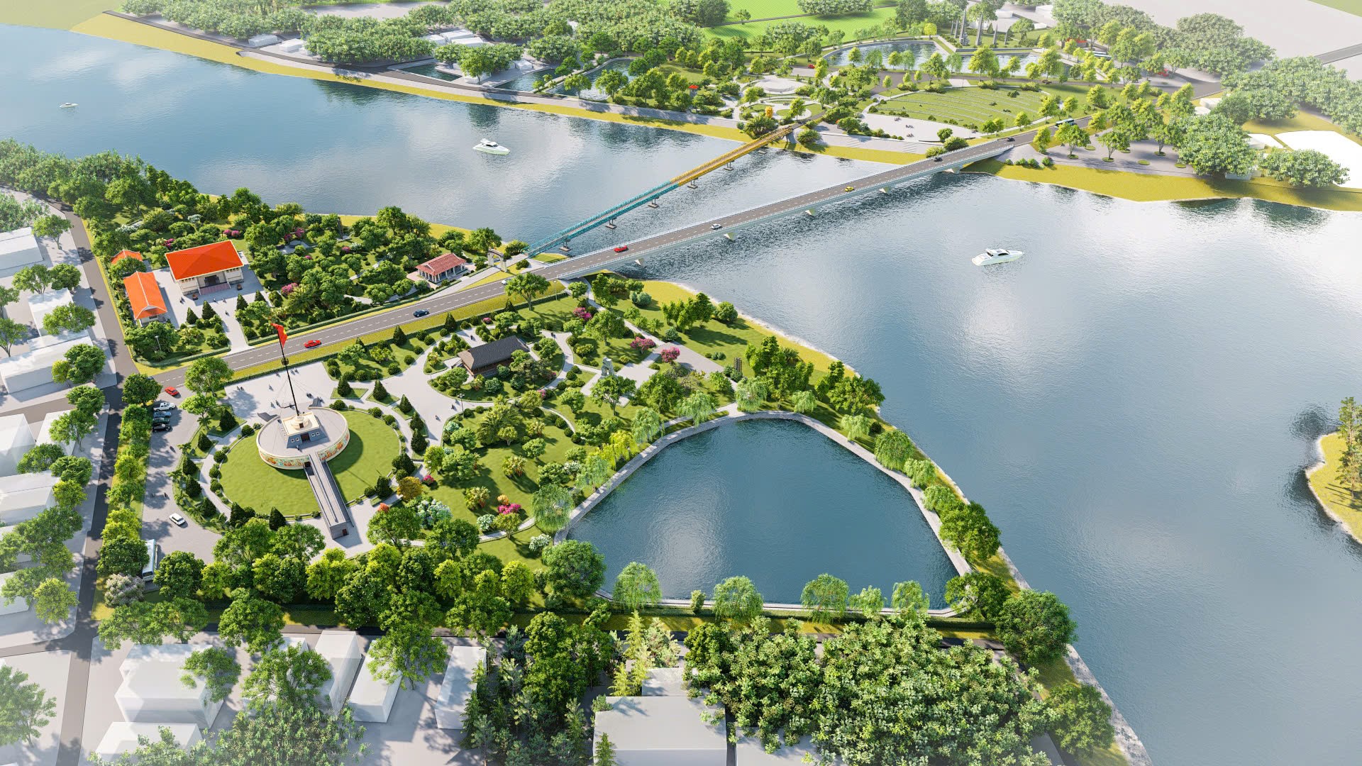 Công trình tu bổ cầu Hiền Lương thi công xuyên lễ, chạy nước rút về đích- Ảnh 6. Công trình tu bổ cầu Hiền Lương thi công xuyên lễ, chạy nước rút về đích- Ảnh 6.