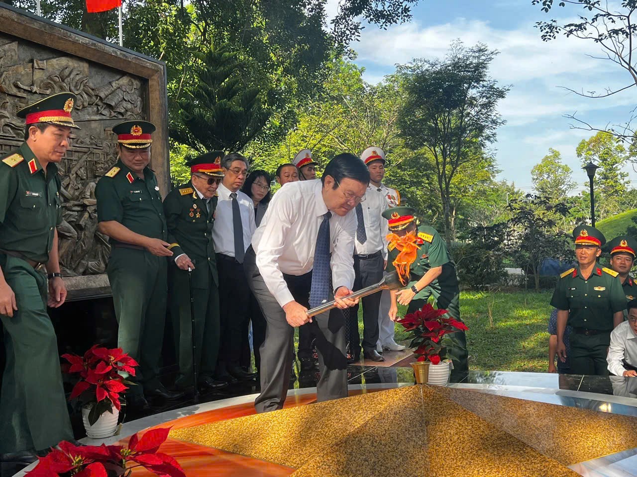 TP.HCM: Kh&aacute;nh th&agrave;nh Bia tưởng niệm c&aacute;n bộ, chiến sĩ Biệt động S&agrave;i G&ograve;n - Gia Định- Ảnh 3.