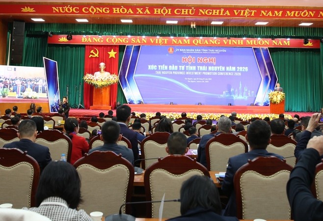 Thái Nguyên thu hút 4,4 tỷ USD tại Hội nghị Xúc tiến đầu tư năm 2026- Ảnh 3. Thái Nguyên thu hút 4,4 tỷ USD tại Hội nghị Xúc tiến đầu tư năm 2026- Ảnh 3.