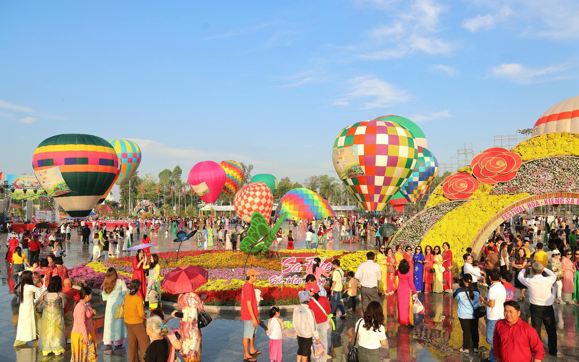Du lịch Đồng Th&aacute;p thắng lớn nhờ Lễ hội Festival Hoa - Kiểng Sa Đ&eacute;c
