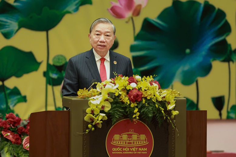 Tổng B&iacute; thư T&ocirc; L&acirc;m: Quốc hội cần đi trước một bước về thể chế- Ảnh 1.