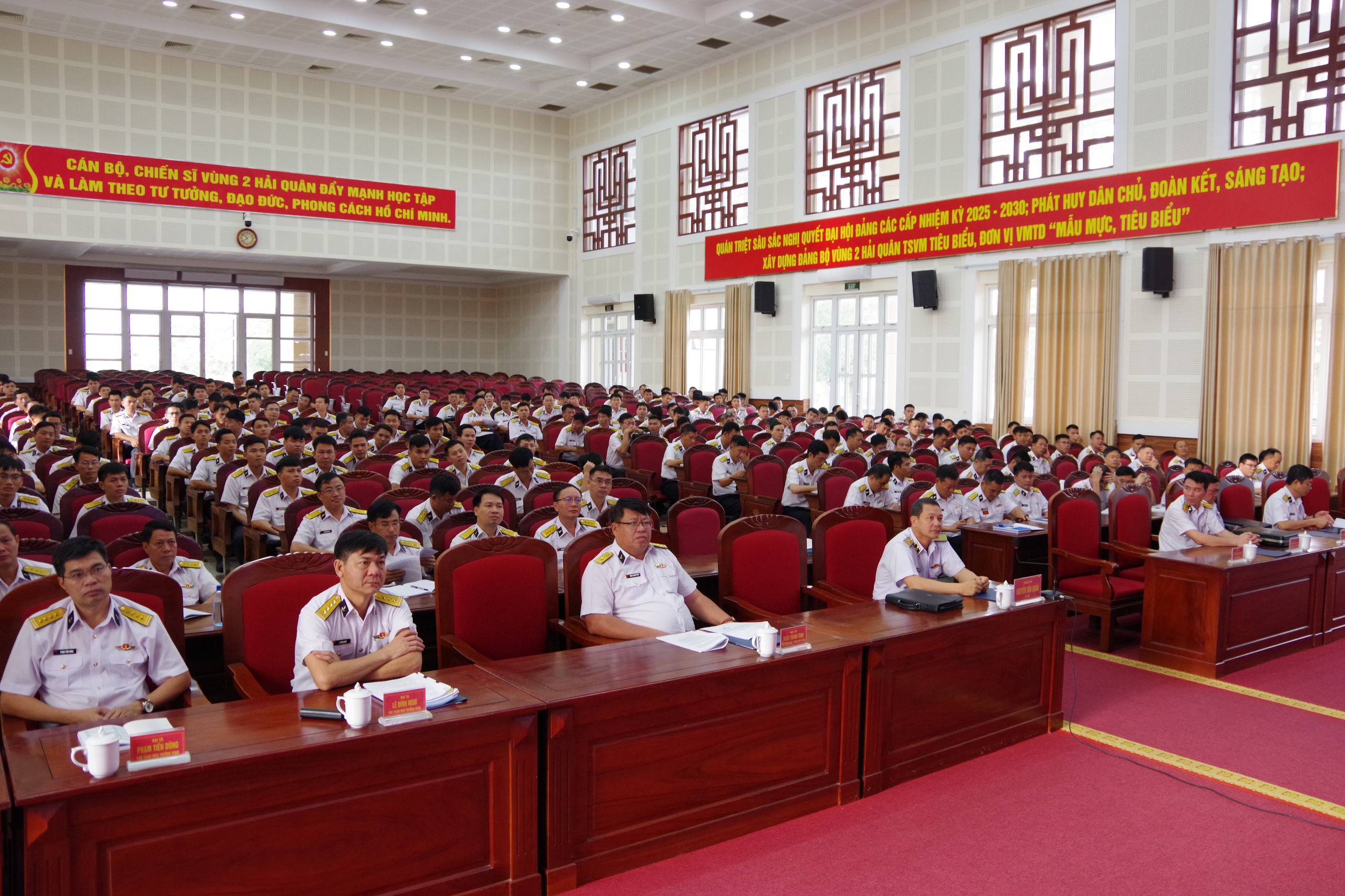 Tập huấn c&aacute;n bộ, n&acirc;ng cao sức mạnh tổng hợp V&ugrave;ng 2 Hải qu&acirc;n- Ảnh 4.