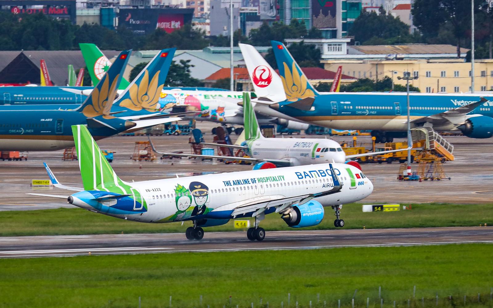 Bamboo Airways đạt tỷ lệ đúng giờ cao nhất, hủy chuyến thấp nhất năm 2025- Ảnh 1. Bamboo Airways đạt tỷ lệ đúng giờ cao nhất, hủy chuyến thấp nhất năm 2025- Ảnh 1.