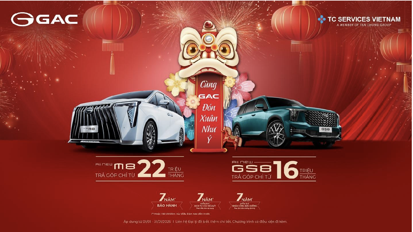GAC tiếp tục ưu đãi cho hai mẫu xe All-New M8 và All-New GS8- Ảnh 1.