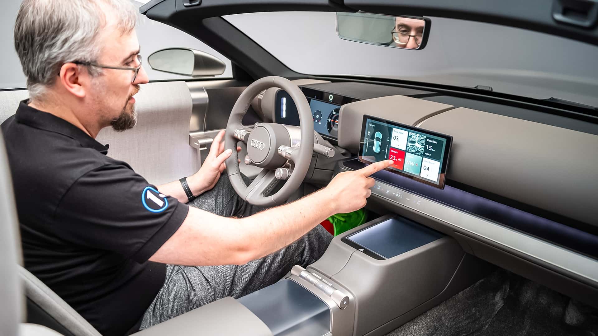 Audi quay xe, phản đối xu hướng lạm dụng màn hình trên ô tô- Ảnh 2.