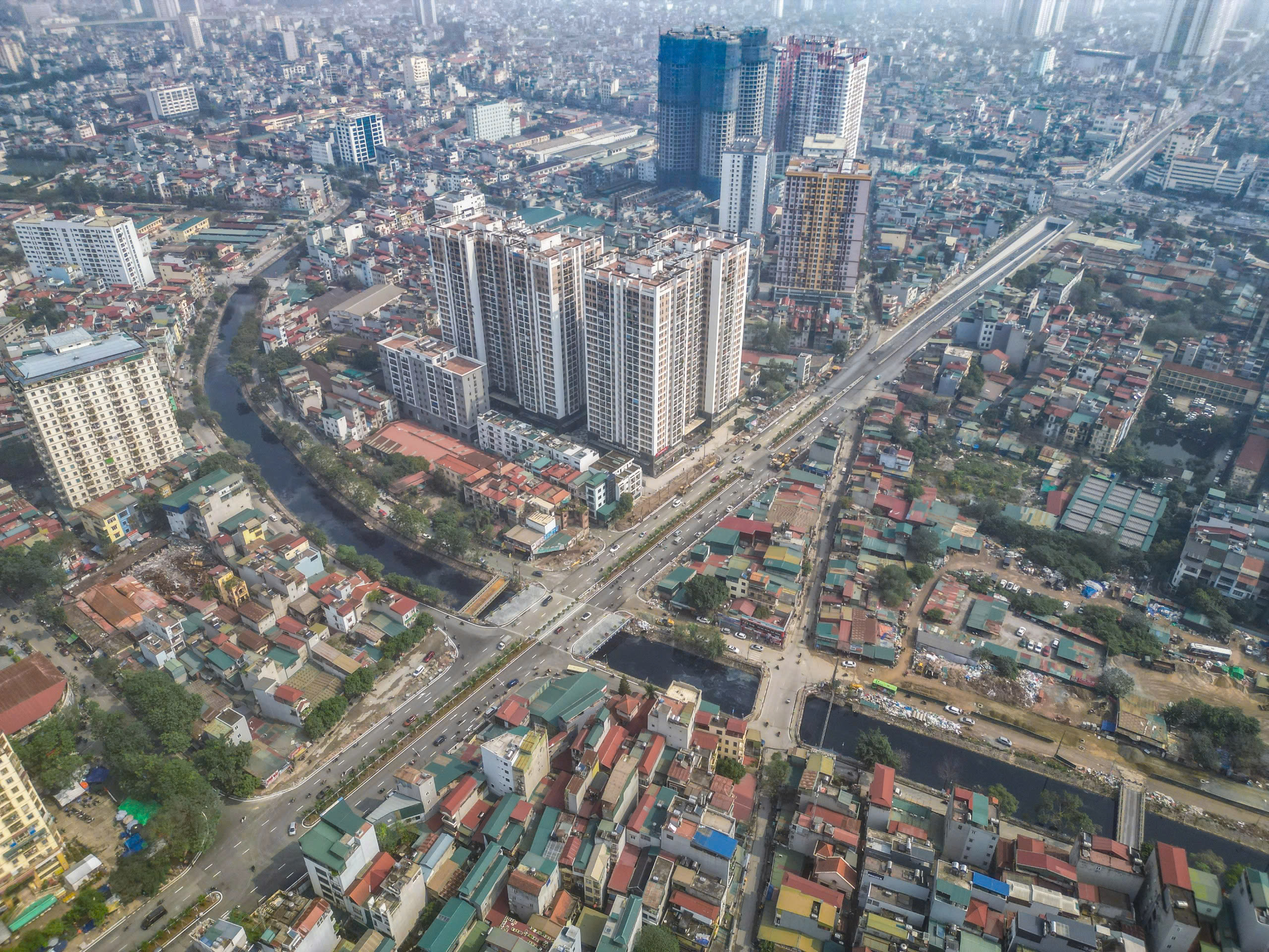 H&agrave; Nội: Giao th&ocirc;ng th&ocirc;ng tho&aacute;ng ng&agrave;y đầu th&ocirc;ng xe hầm chui Kim Đồng v&agrave; đường V&agrave;nh đai 2,5- Ảnh 15.