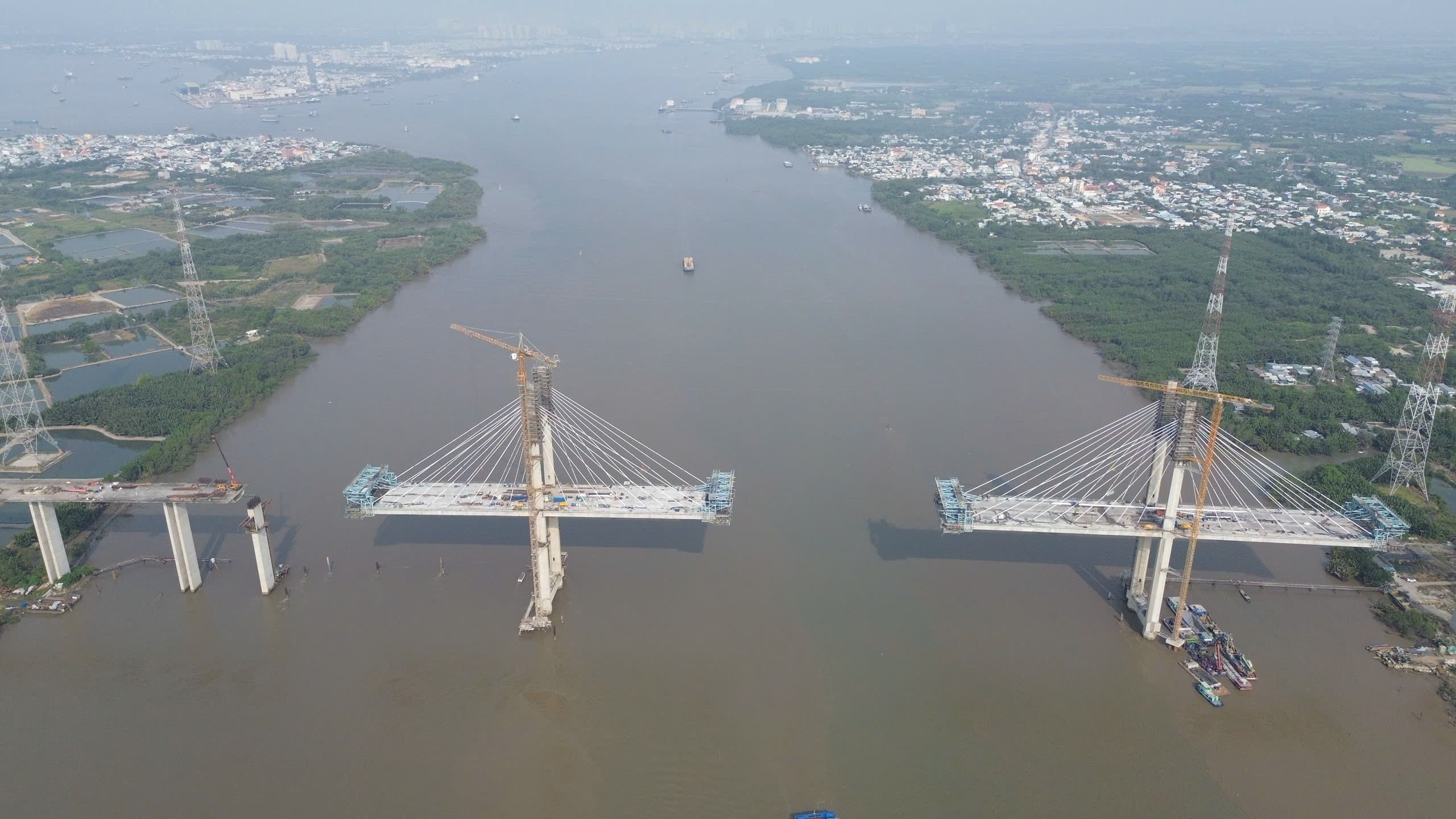 100 c&ocirc;ng nh&acirc;n, kỹ sư trắng đ&ecirc;m đổ b&ecirc; t&ocirc;ng cầu Phước Kh&aacute;nh nối Đồng Nai - TP.HCM- Ảnh 4.