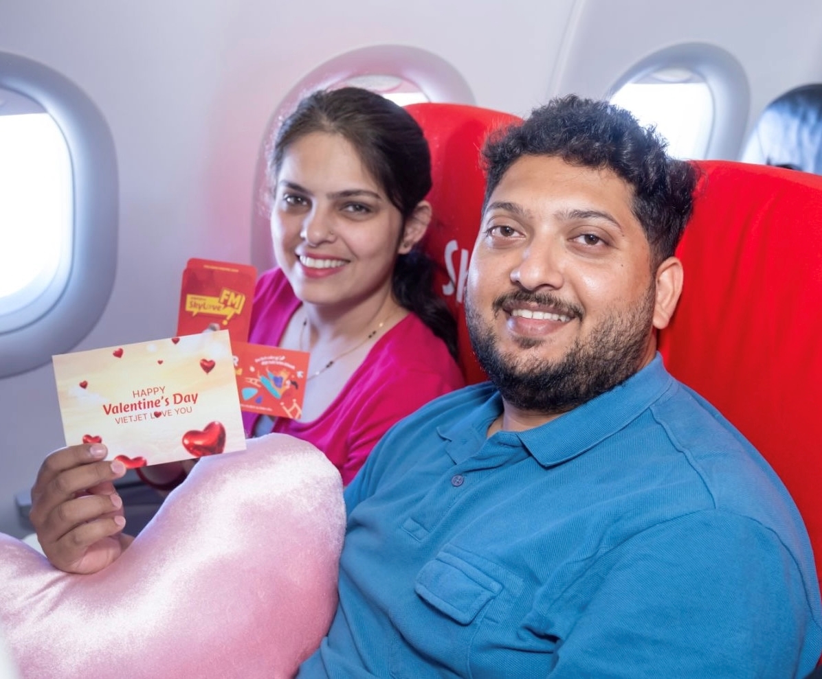 Trải nghiệm Valentine ngọt ng&agrave;o tr&ecirc;n bầu trời c&ugrave;ng Vietjet- Ảnh 10.