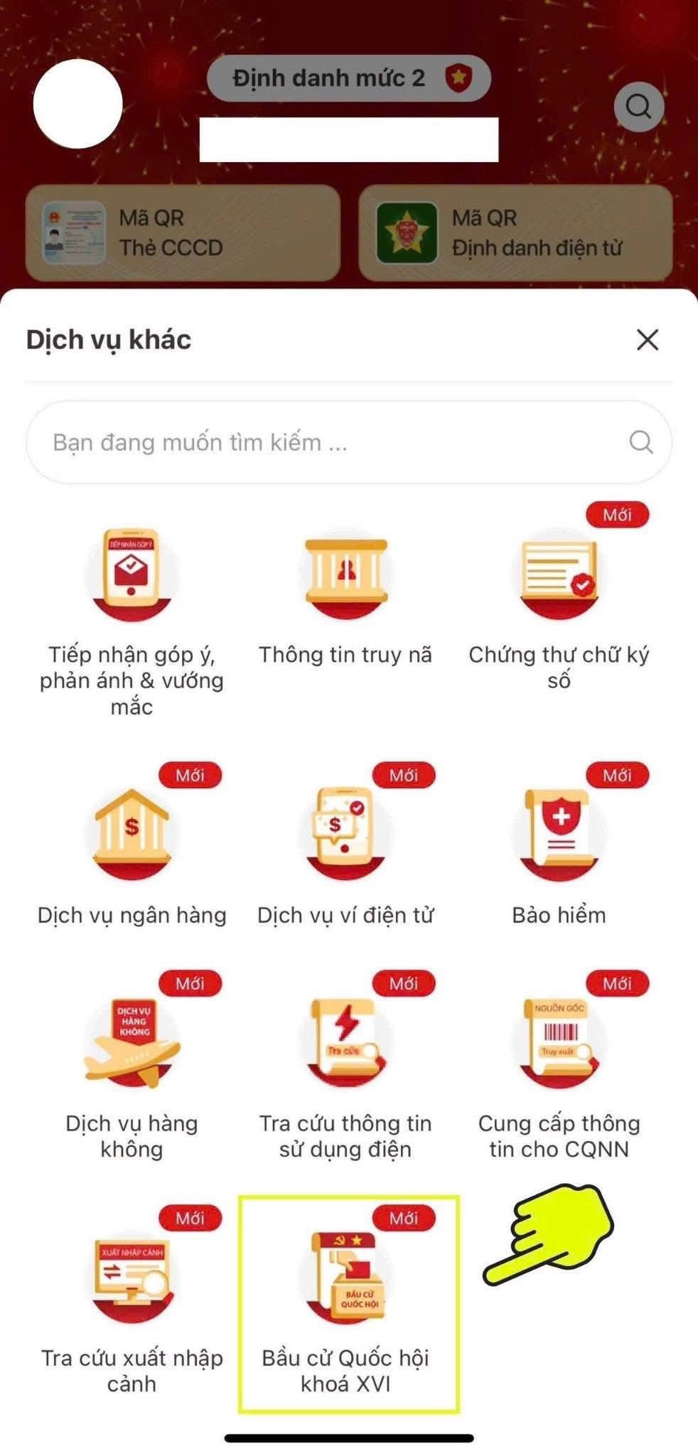 Người d&acirc;n c&oacute; thể nắm bắt mọi th&ocirc;ng tin, chuyển nơi bầu cử nhanh gọn qua VNeID- Ảnh 2.
