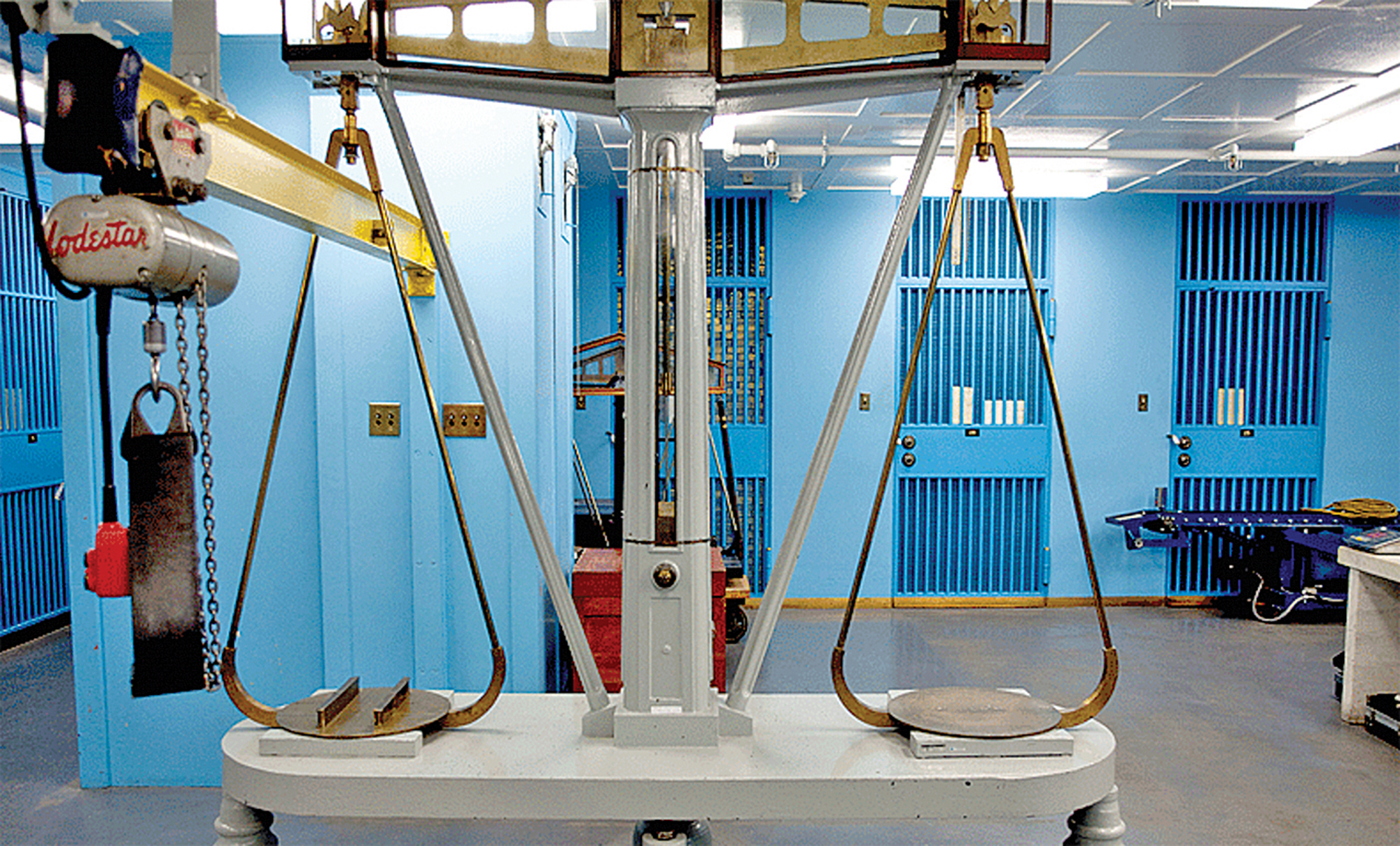 Bên trong hầm chứa vàng lớn nhất thế giới- Ảnh 2. Bên trong hầm chứa vàng lớn nhất thế giới- Ảnh 2.