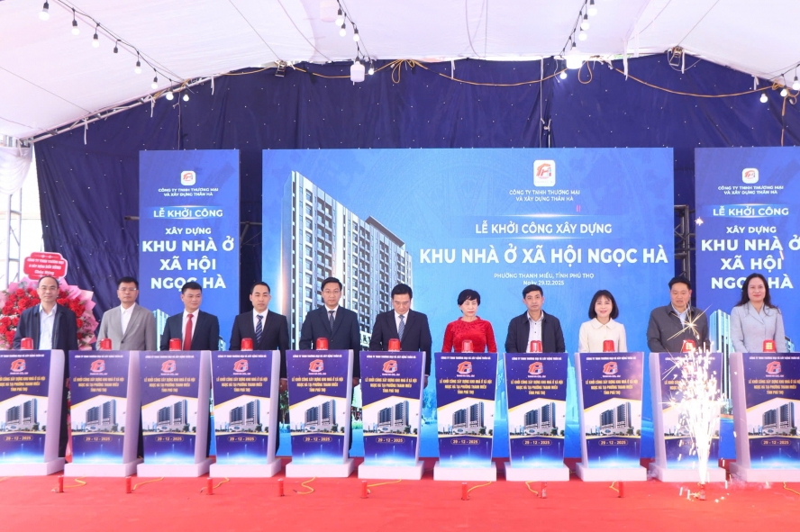 Phú Thọ tăng tốc phát triển nhà ở xã hội, phấn đấu hoàn thành 9.900 căn năm 2026- Ảnh 2. Phú Thọ tăng tốc phát triển nhà ở xã hội, phấn đấu hoàn thành 9.900 căn năm 2026- Ảnh 2.