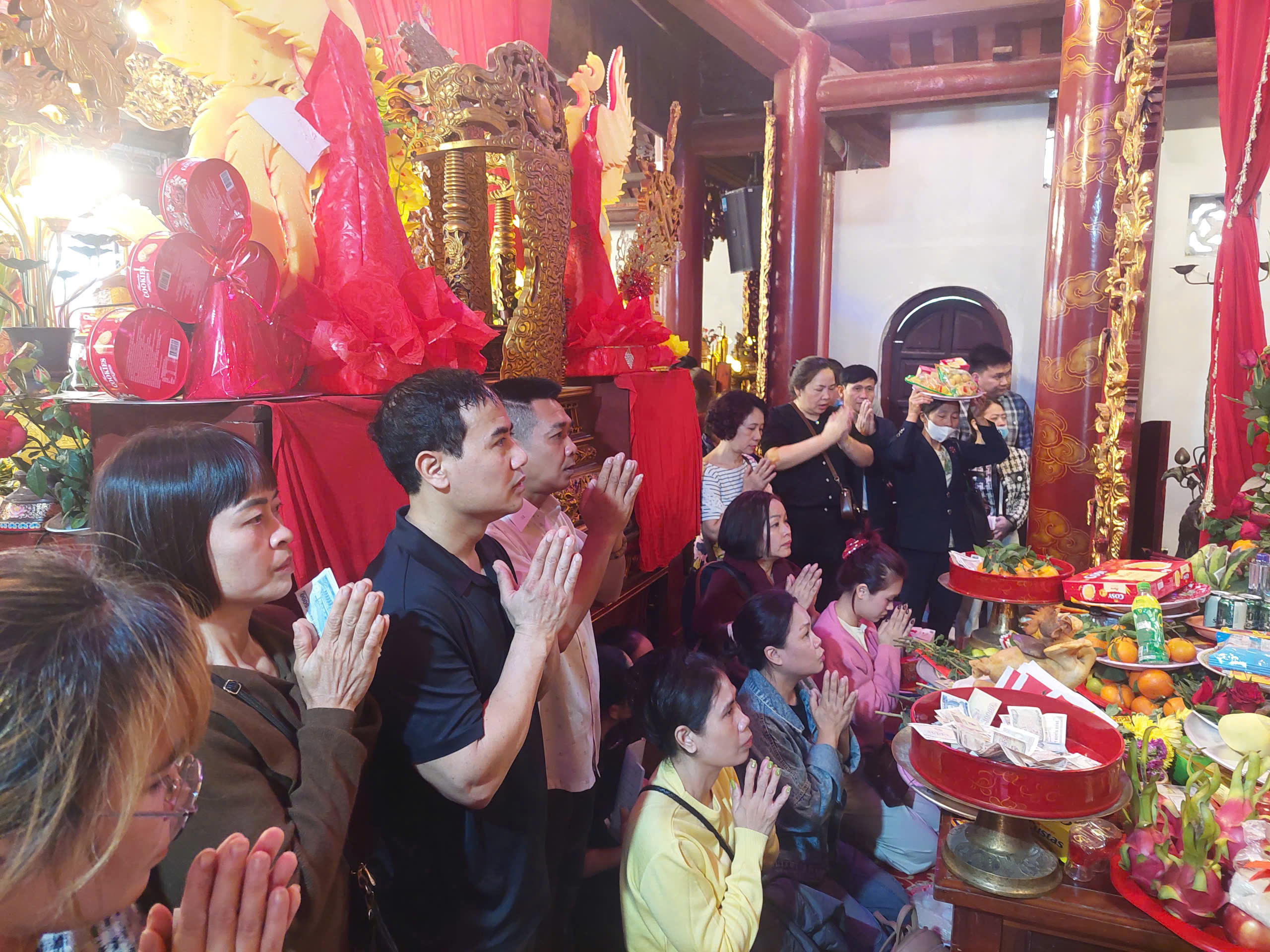 Phú Thọ: Tây Thiên đón gần 8 vạn lượt du khách đầu xuân 2026- Ảnh 1. Phú Thọ: Tây Thiên đón gần 8 vạn lượt du khách đầu xuân 2026- Ảnh 1.