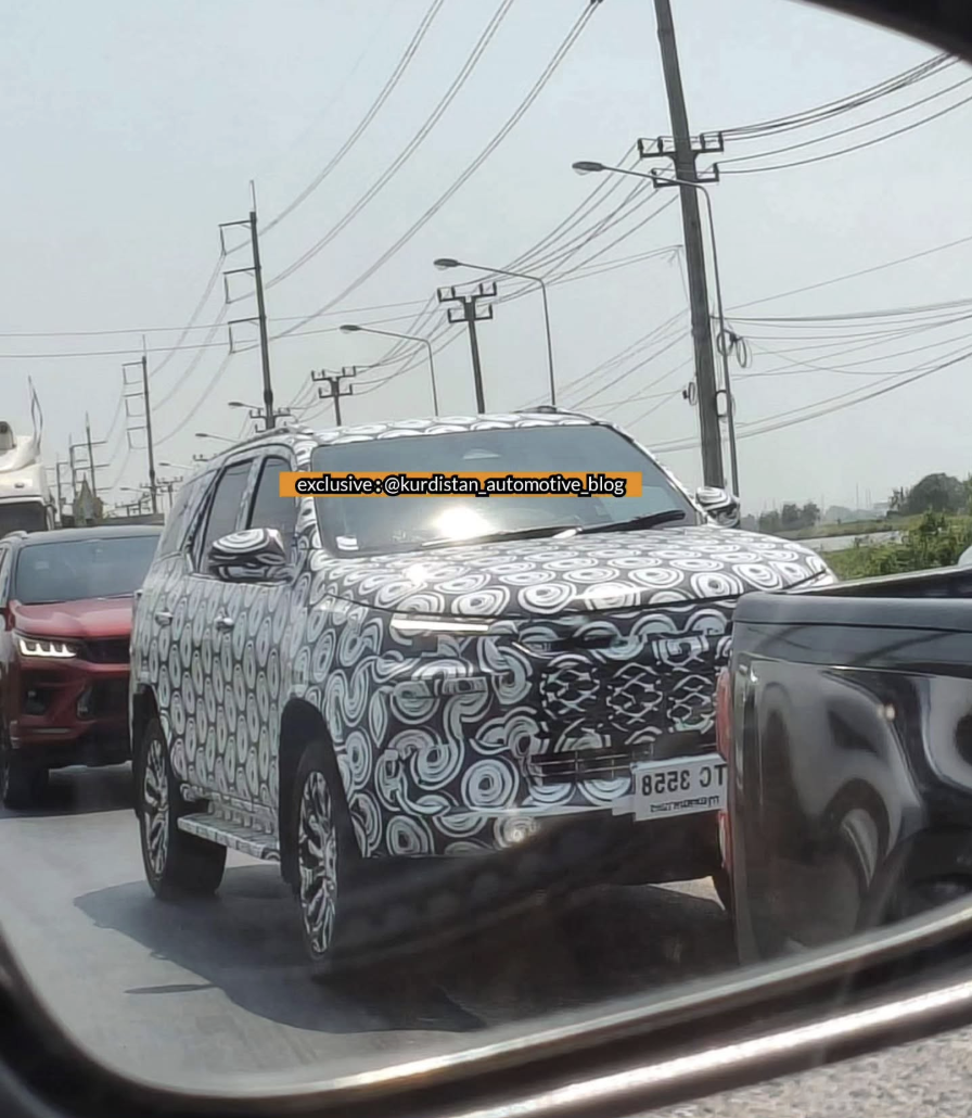 Toyota Fortuner hoàn toàn mới lộ diện tại Thái Lan- Ảnh 1. Toyota Fortuner hoàn toàn mới lộ diện tại Thái Lan- Ảnh 1.