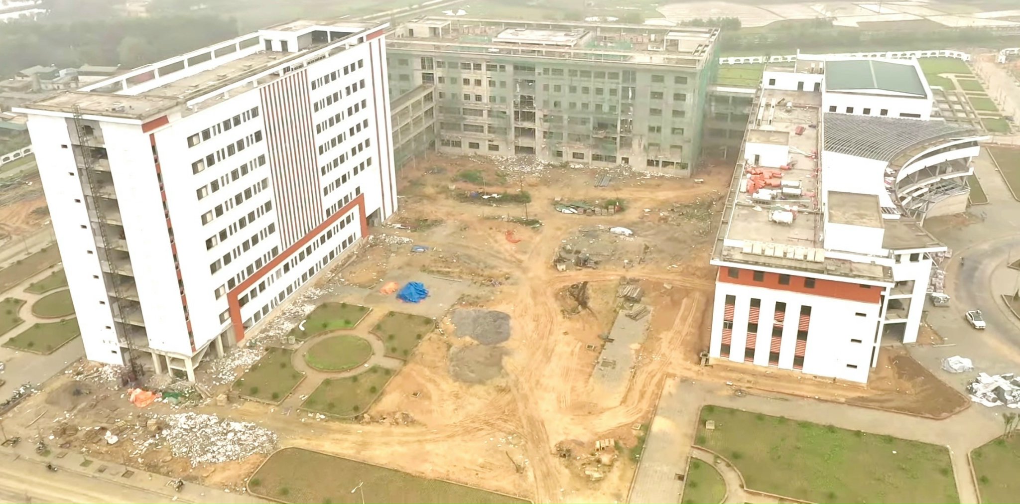 Tuyên Quang: Đẩy nhanh tiến độ thi công Bệnh viện Đa khoa tỉnh- Ảnh 1. Tuyên Quang: Đẩy nhanh tiến độ thi công Bệnh viện Đa khoa tỉnh- Ảnh 1.