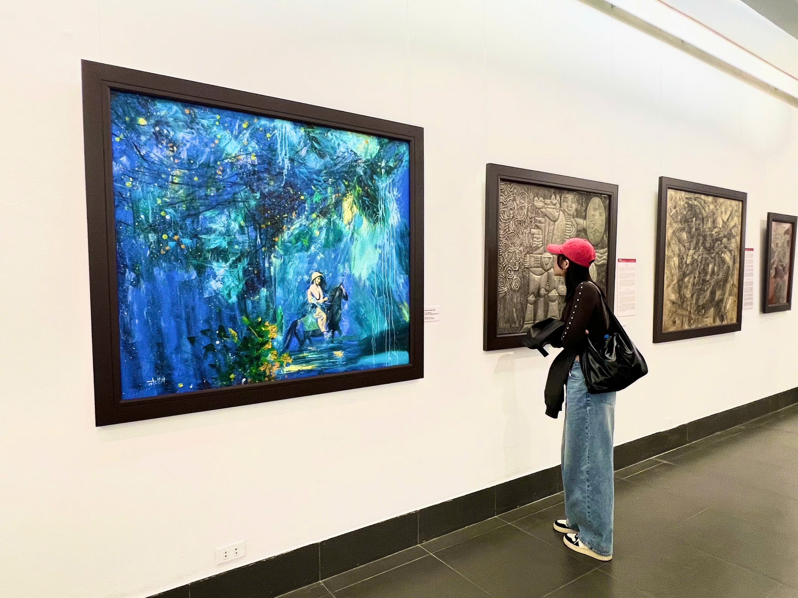 Khi hội họa "đ&aacute;nh thức" sắc Xu&acirc;n- Ảnh 3.