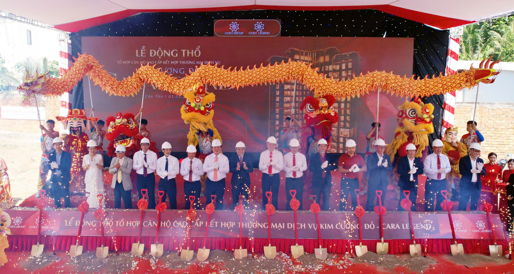 Cara Group động thổ tổ hợp căn hộ cao cấp 825 tỷ đồng tại Cần Thơ- Ảnh 2.