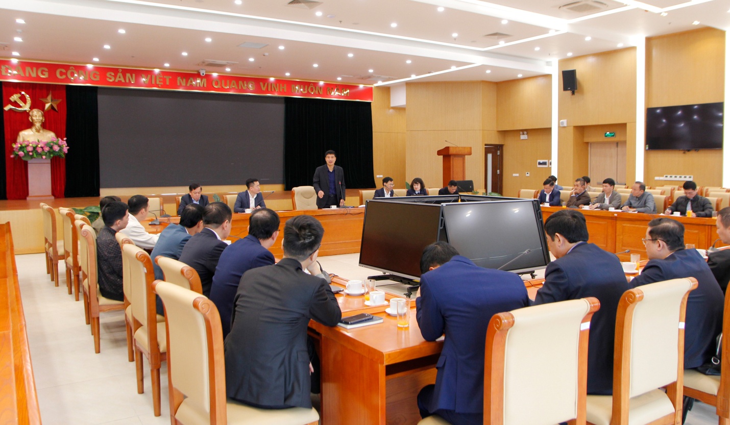 To&agrave;n cảnh Hội nghị c&ocirc;ng t&aacute;c đ&agrave;o tạo khối trường cao đẳng thuộc Bộ X&acirc;y dựng.