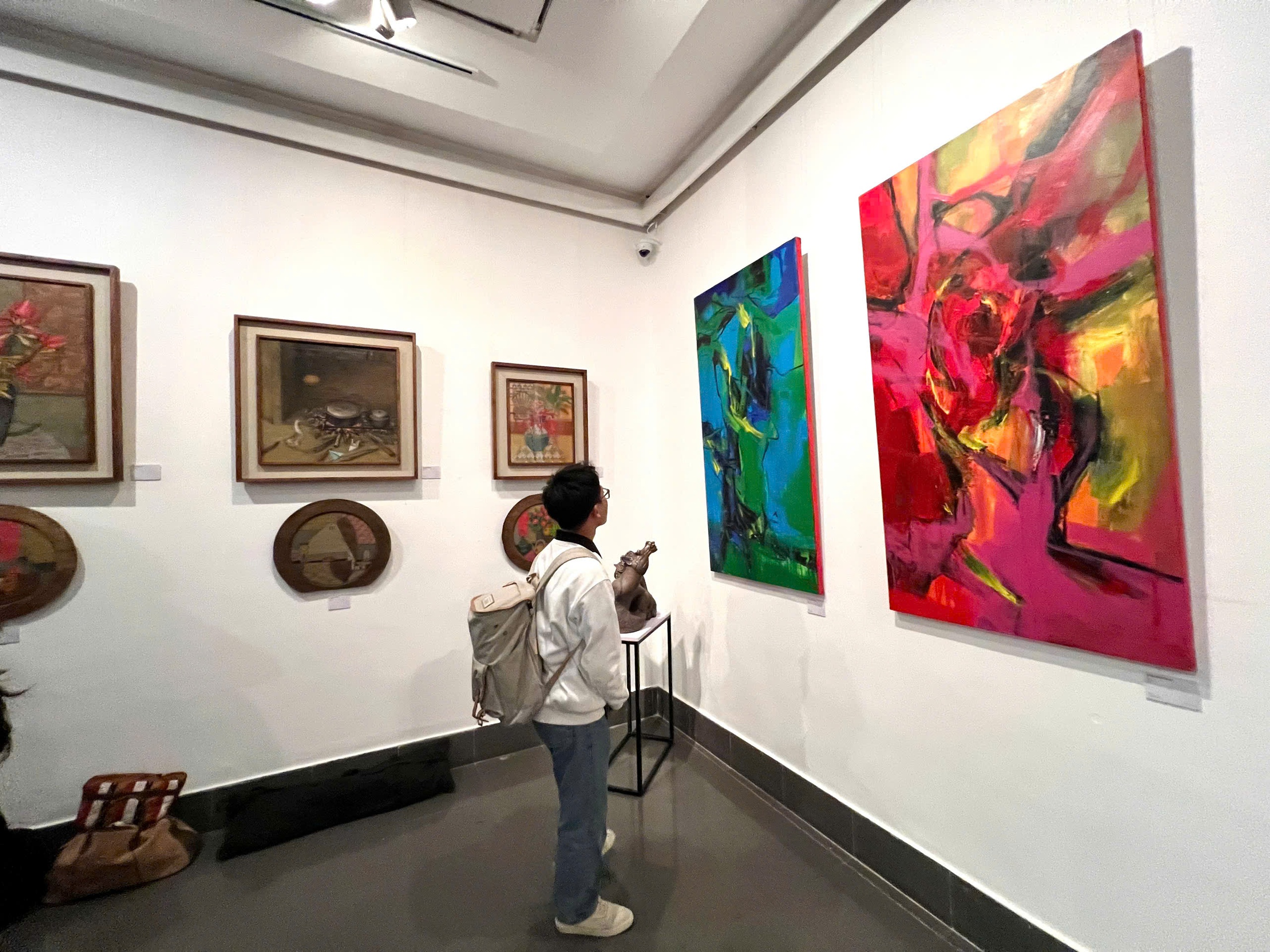 Khi hội họa "đ&aacute;nh thức" sắc Xu&acirc;n- Ảnh 7.