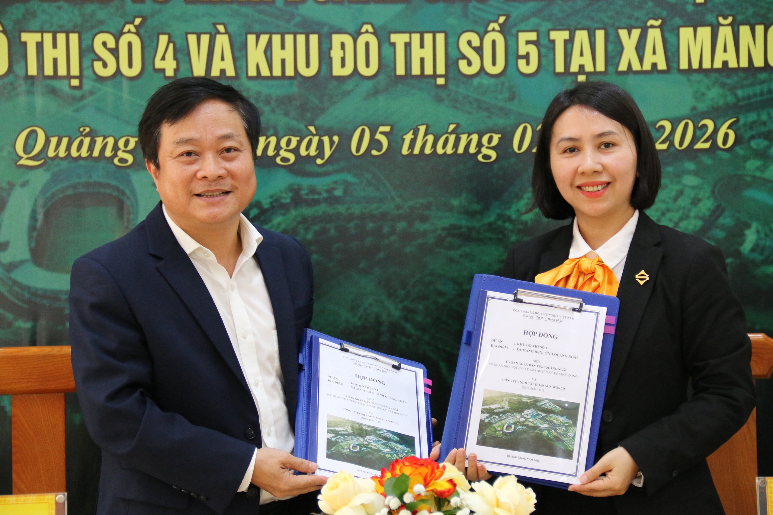 Quảng Ngãi ký hợp đồng với các nhà đầu tư thực hiện 3 khu đô thị gần 27.000 tỷ đồng- Ảnh 2.