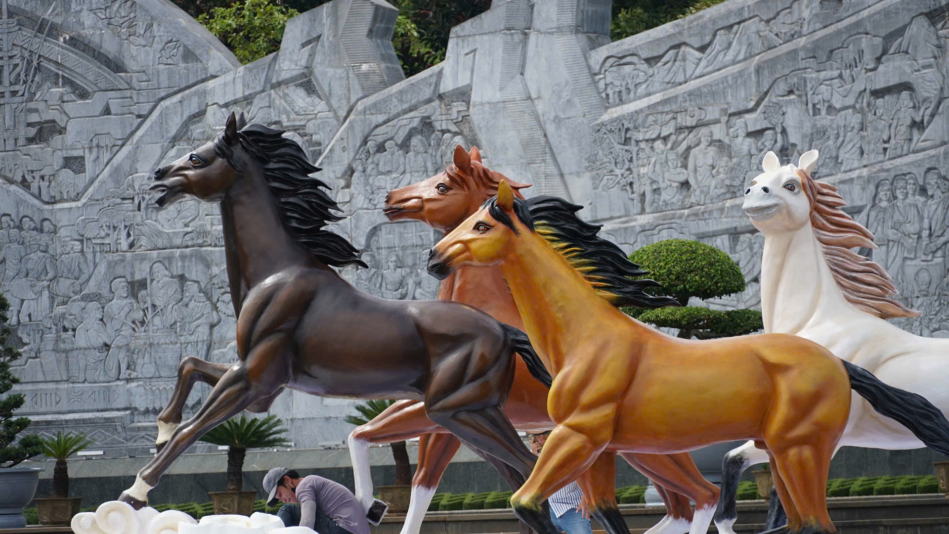 Ngắm linh vật b&aacute;t m&atilde; nay, nhớ về h&agrave;o kh&iacute; T&acirc;y Sơn tam kiệt năm xưa- Ảnh 3.