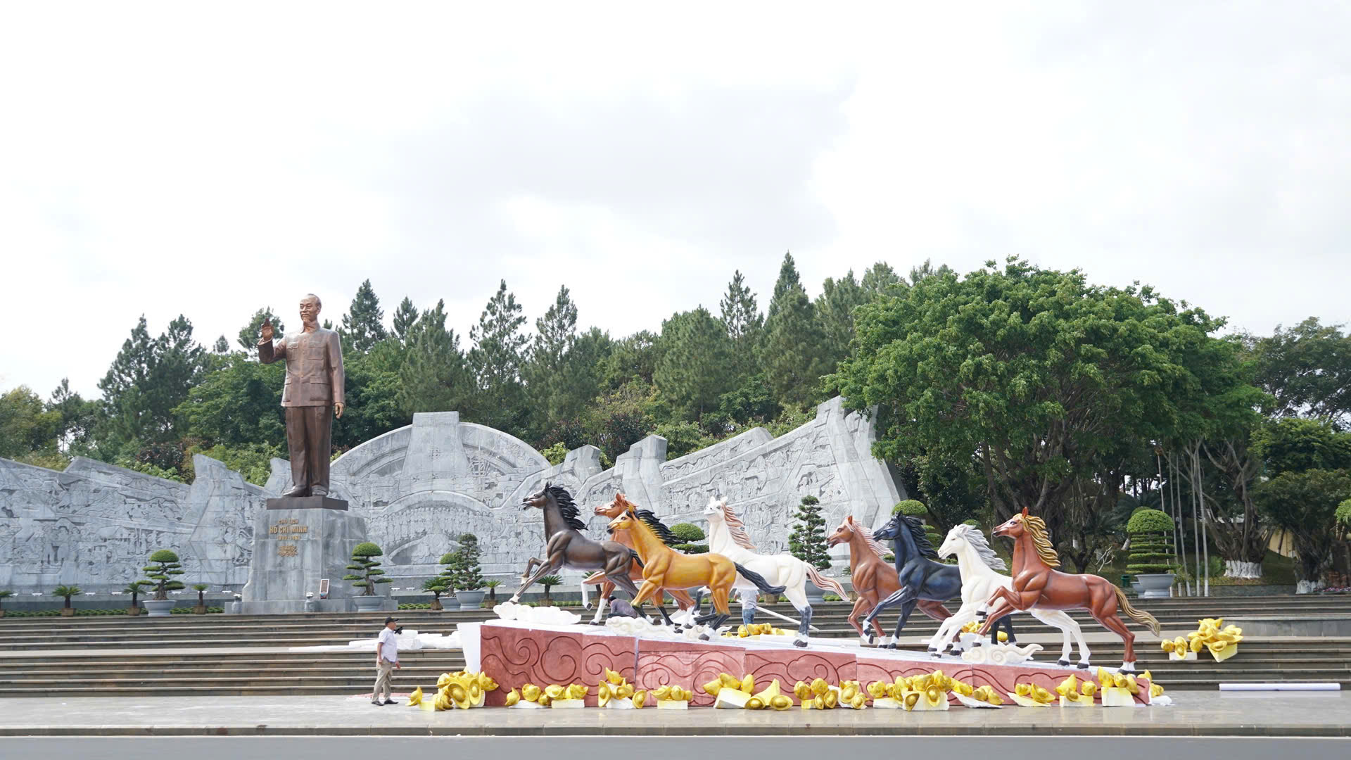 Ngắm linh vật b&aacute;t m&atilde; nay, nhớ về h&agrave;o kh&iacute; T&acirc;y Sơn tam kiệt năm xưa- Ảnh 5.