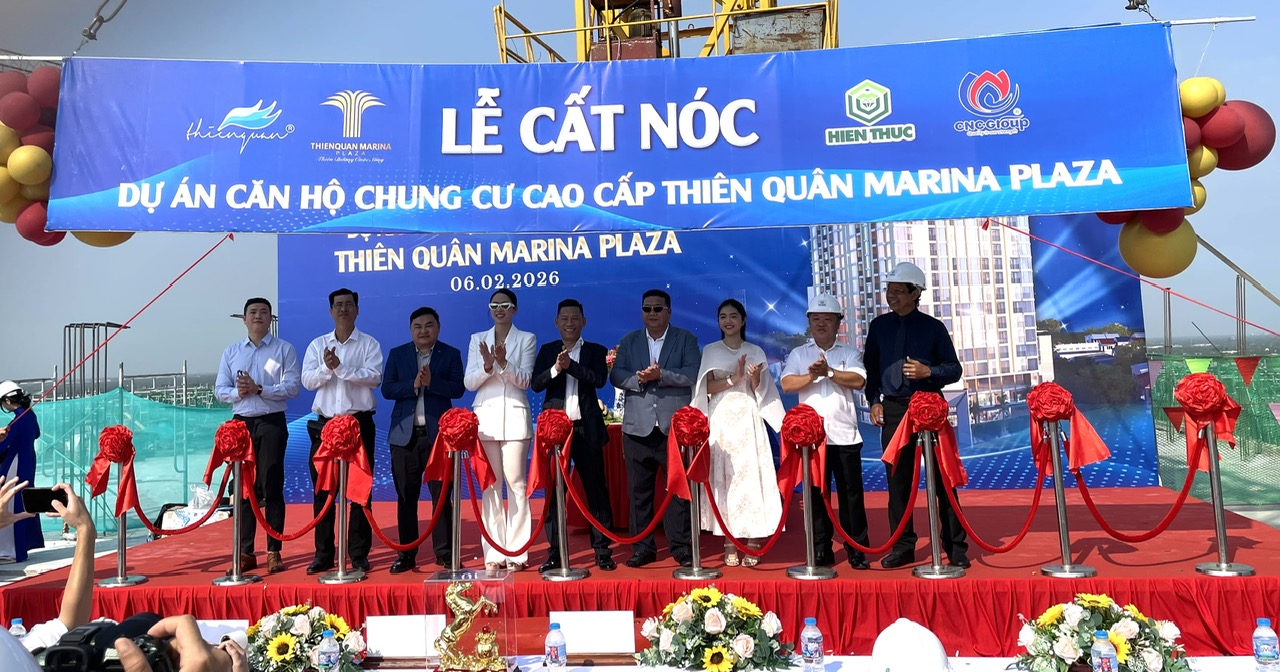 Cất nóc chung cư cao cấp khu vực trung tâm thành phố Cần Thơ- Ảnh 2.