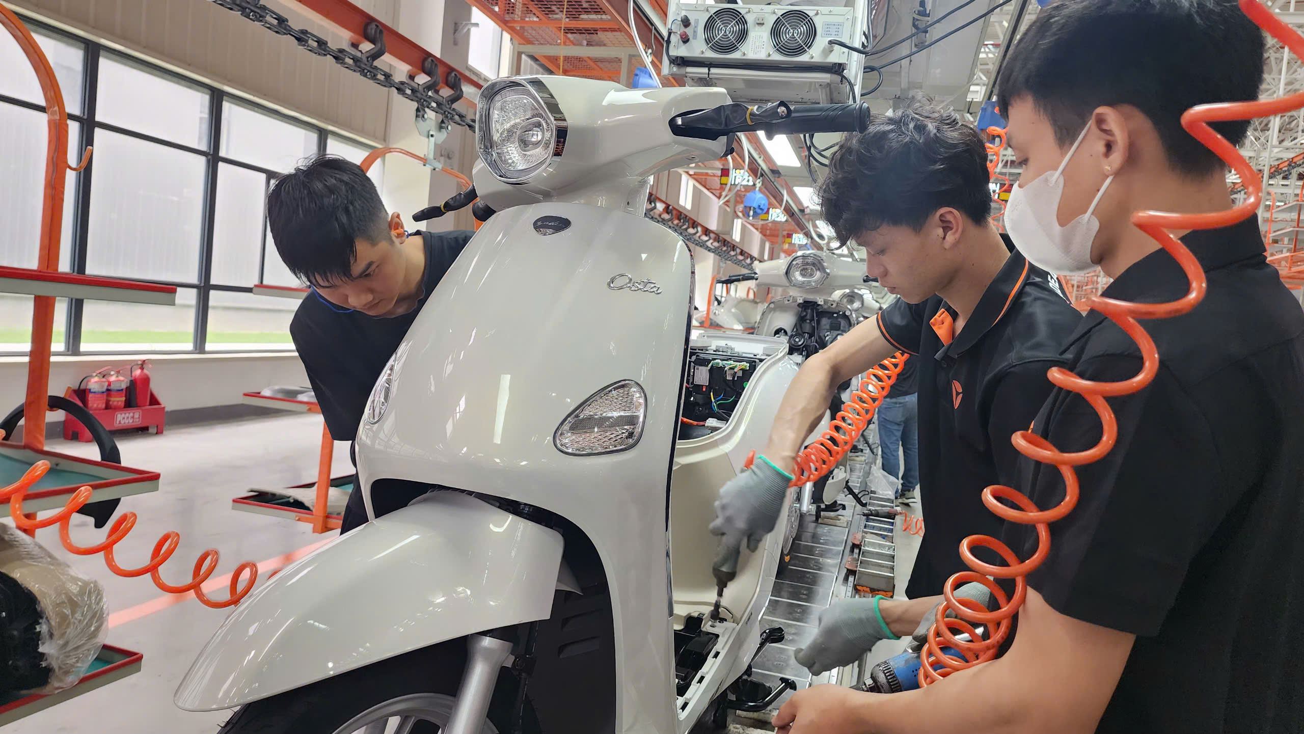 YADEA khánh thành nhà máy 100 triệu USD tại Bắc Ninh- Ảnh 6. YADEA khánh thành nhà máy 100 triệu USD tại Bắc Ninh- Ảnh 6.