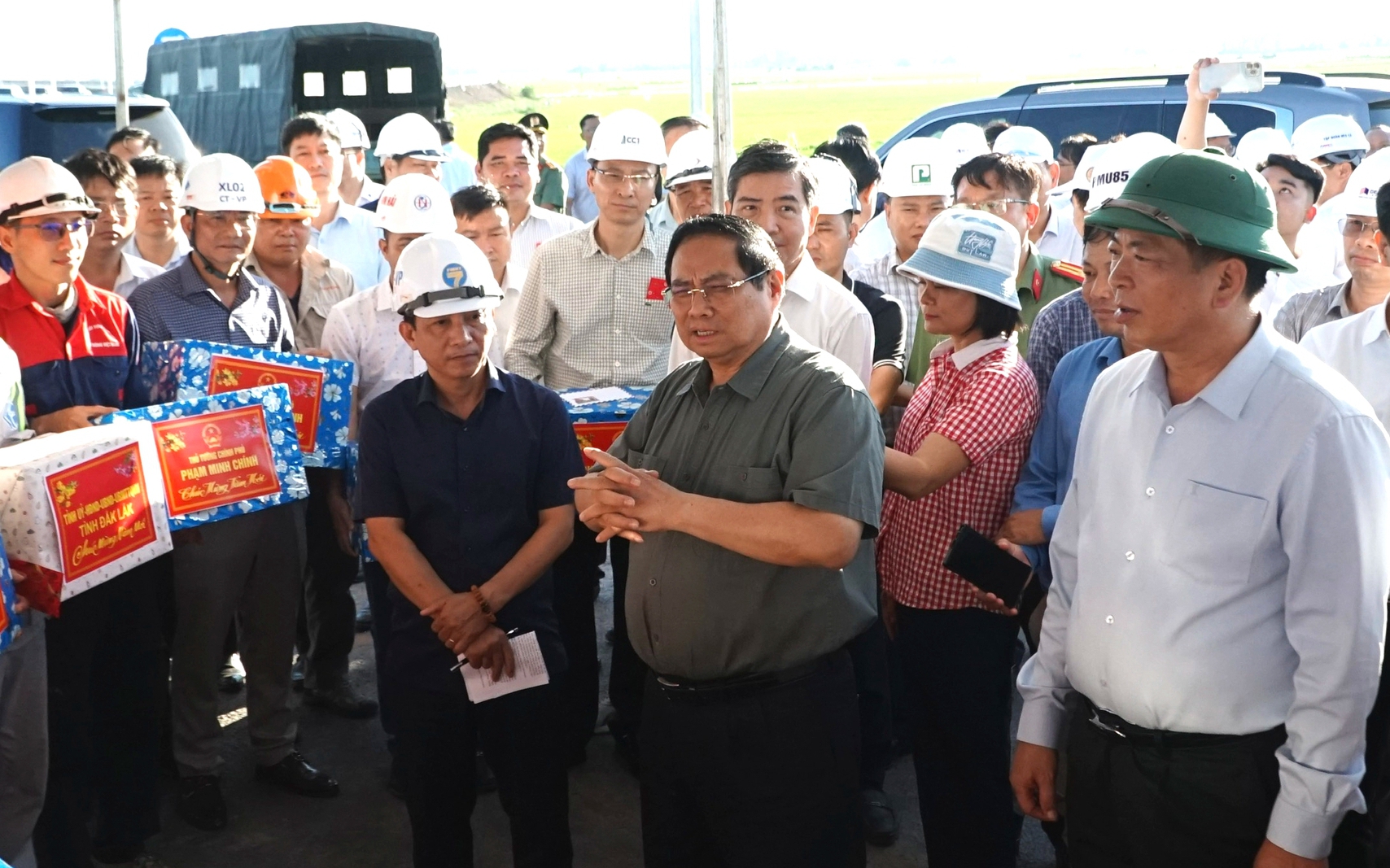 Phấn đấu ho&agrave;n th&agrave;nh cao tốc Ch&iacute; Thạnh - V&acirc;n Phong trong th&aacute;ng 3