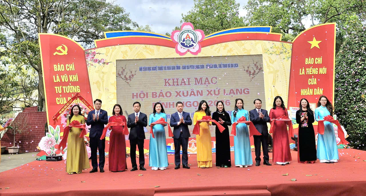 Khai mạc Hội B&aacute;o Xu&acirc;n xứ Lạng năm 2026- Ảnh 3.