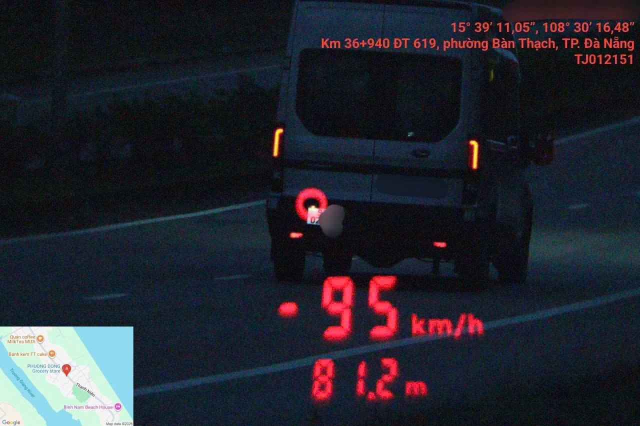 CSGT Đ&agrave; Nẵng xử phạt gần 2.300 trường hợp vi phạm tốc độ trong 10 ng&agrave;y- Ảnh 1.