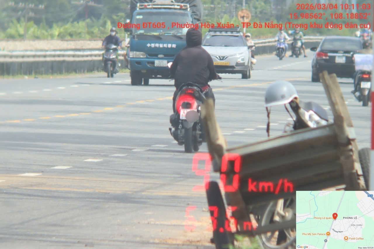 CSGT Đ&agrave; Nẵng xử phạt gần 2.300 trường hợp vi phạm tốc độ trong 10 ng&agrave;y- Ảnh 2.