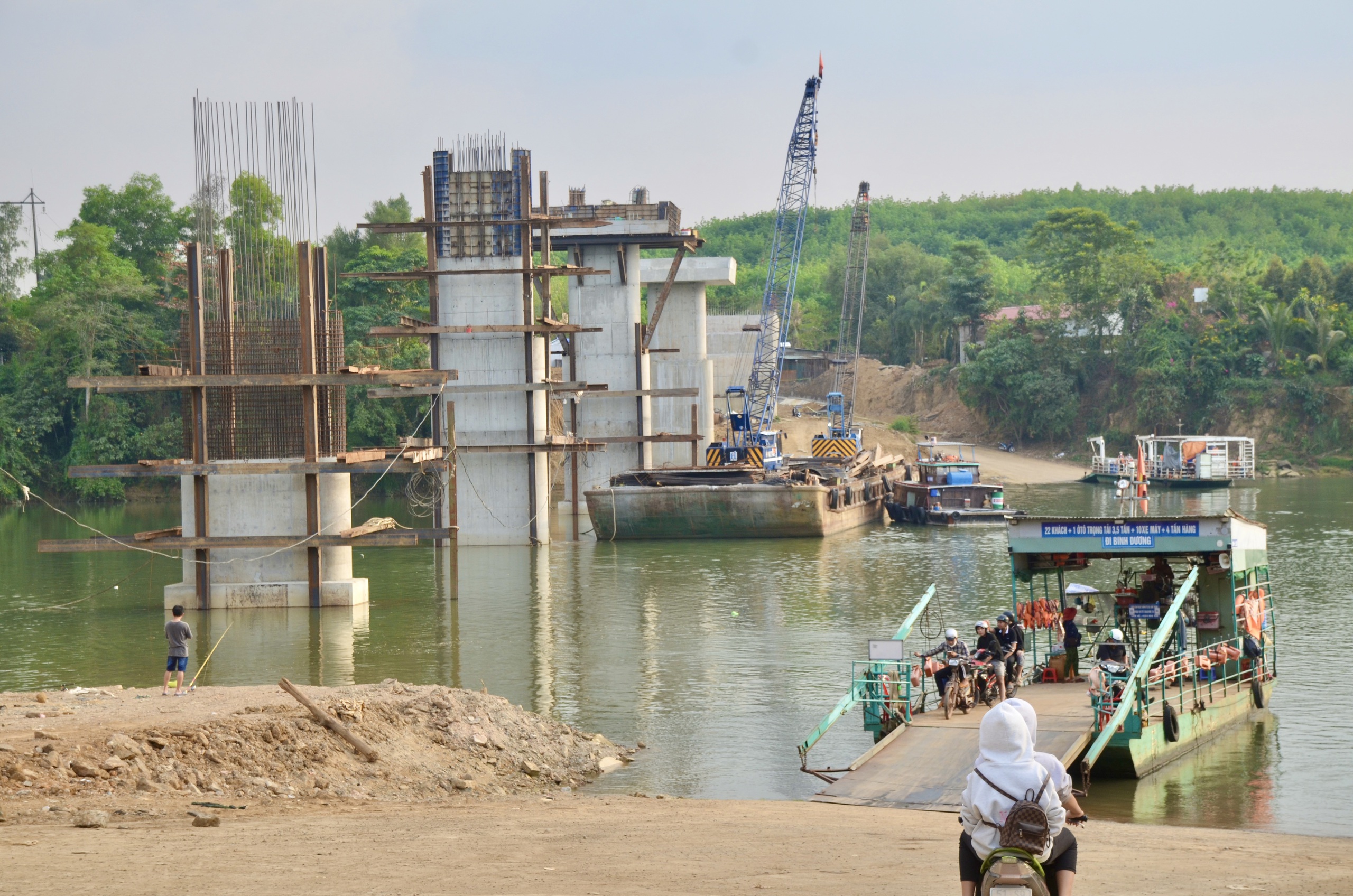 Đồng Nai: Tăng tốc thi c&ocirc;ng, phấn đấu hợp long, th&ocirc;ng xe kỹ thuật cầu Hiếu Li&ecirc;m dịp 30/4- Ảnh 13.