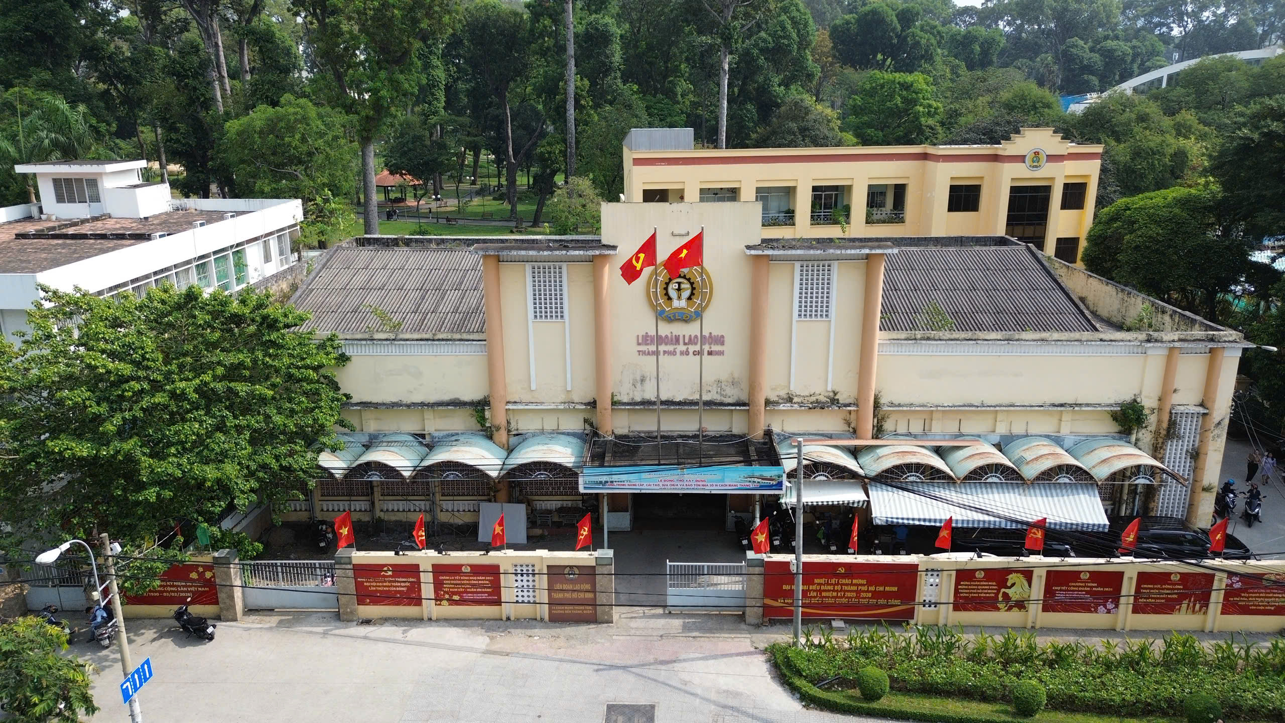 TP.HCM: Khởi công cải tạo, bảo tồn di tích lịch sử Nhà số 14 Cách Mạng Tháng Tám- Ảnh 1.