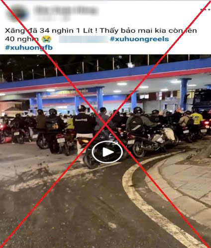 Th&ocirc;ng tin sai sự thật tăng gi&aacute; xăng, nh&acirc;n vi&ecirc;n b&aacute;n xe điện bị phạt 7,5 triệu đồng- Ảnh 2.
