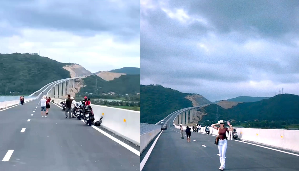 Đắk Lắk: Cảnh b&aacute;o người d&acirc;n kh&ocirc;ng đi v&agrave;o tuyến cao tốc chưa đưa v&agrave;o khai th&aacute;c- Ảnh 1.