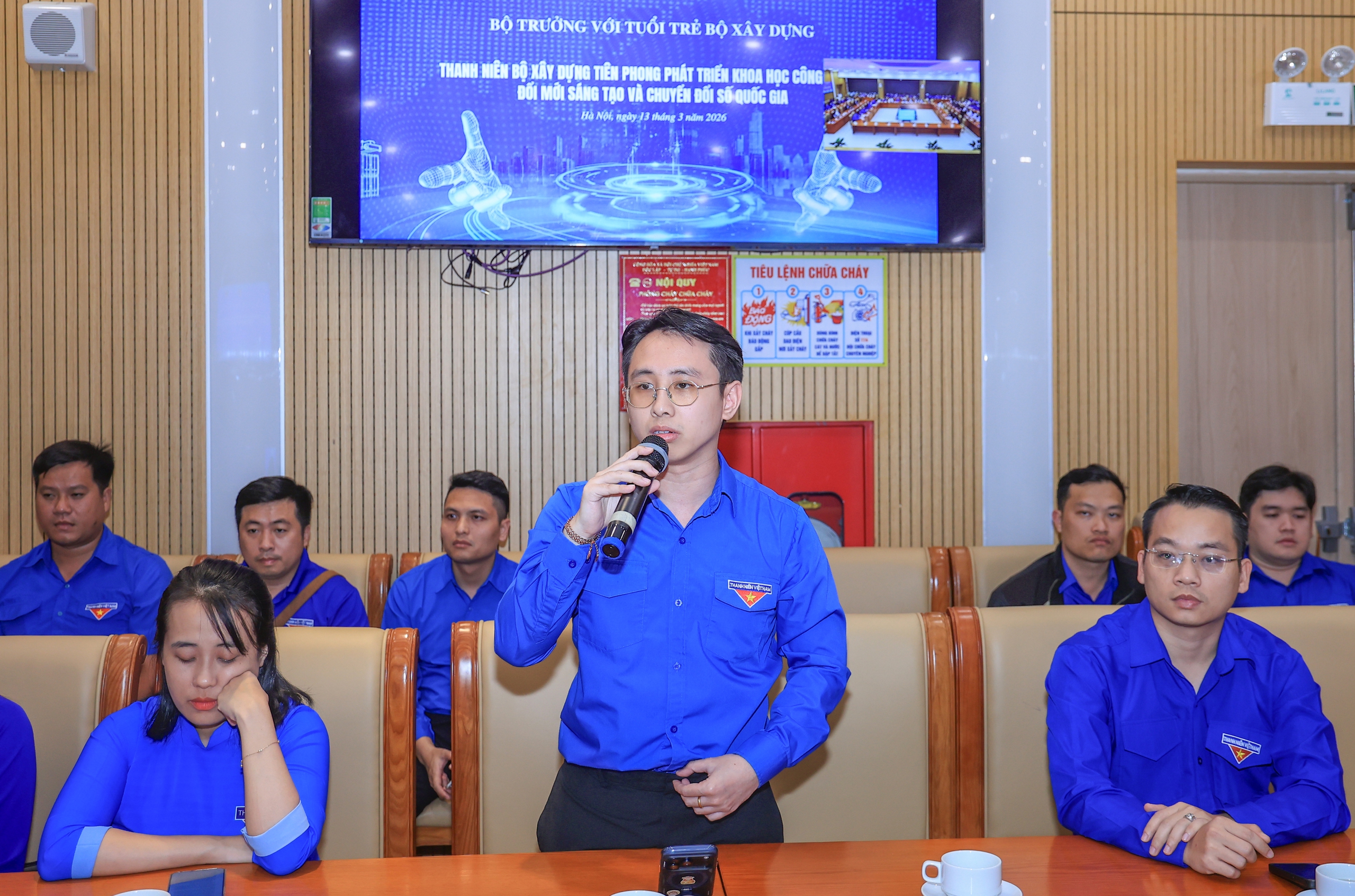 Bộ trưởng Trần Hồng Minh: Tuổi trẻ X&acirc;y dựng giữ vững "t&acirc;m trong, tr&iacute; s&aacute;ng, ho&agrave;i b&atilde;o lớn"- Ảnh 7.