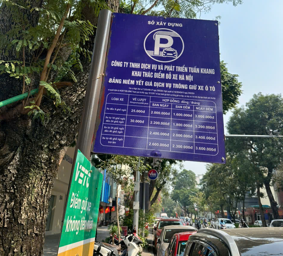 Nhiều điểm tr&ocirc;ng giữ xe ở H&agrave; Nội vạch sơn mờ, thậm ch&iacute; &ldquo;mất dấu&rdquo;- Ảnh 5.