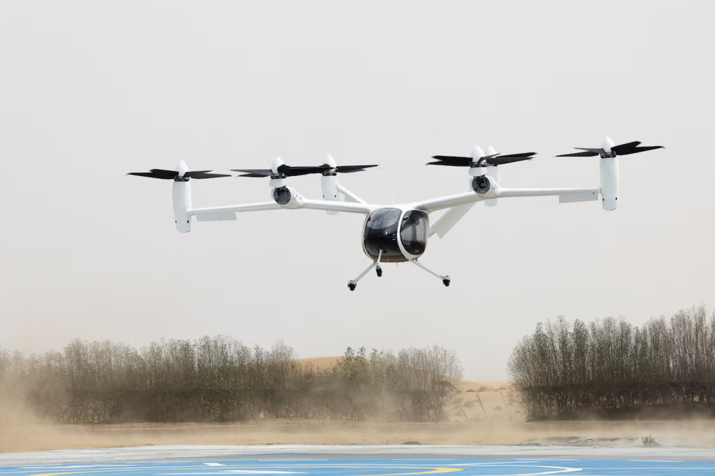 C&ocirc;ng ty Mỹ vận h&agrave;nh thử mẫu taxi bay đầu ti&ecirc;n tại California- Ảnh 1.