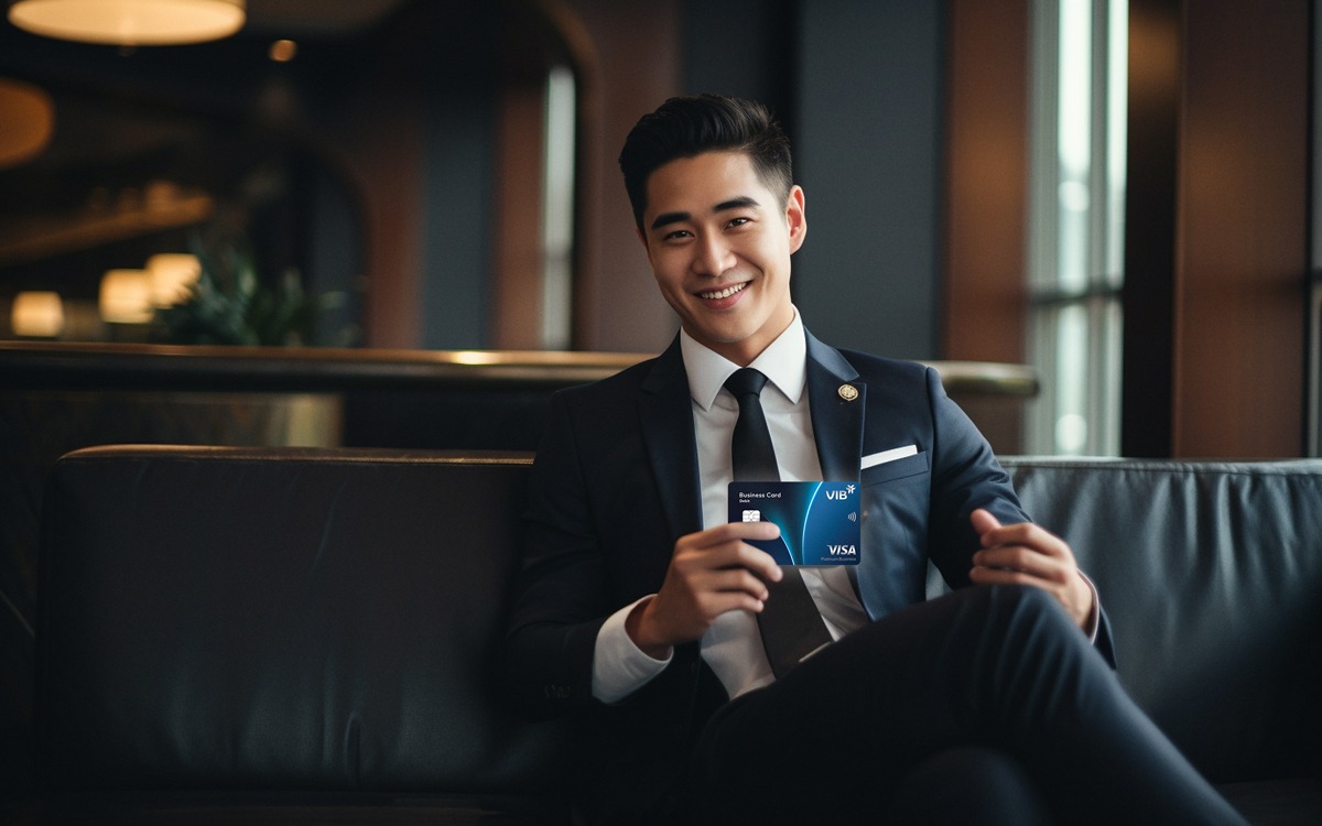 Thẻ VIB Business doanh nghiệp: 0% phí đổi ngoại tệ, không giới hạn quy đổi lượt vào lounge- Ảnh 1. Thẻ VIB Business doanh nghiệp: 0% phí đổi ngoại tệ, không giới hạn quy đổi lượt vào lounge- Ảnh 1.