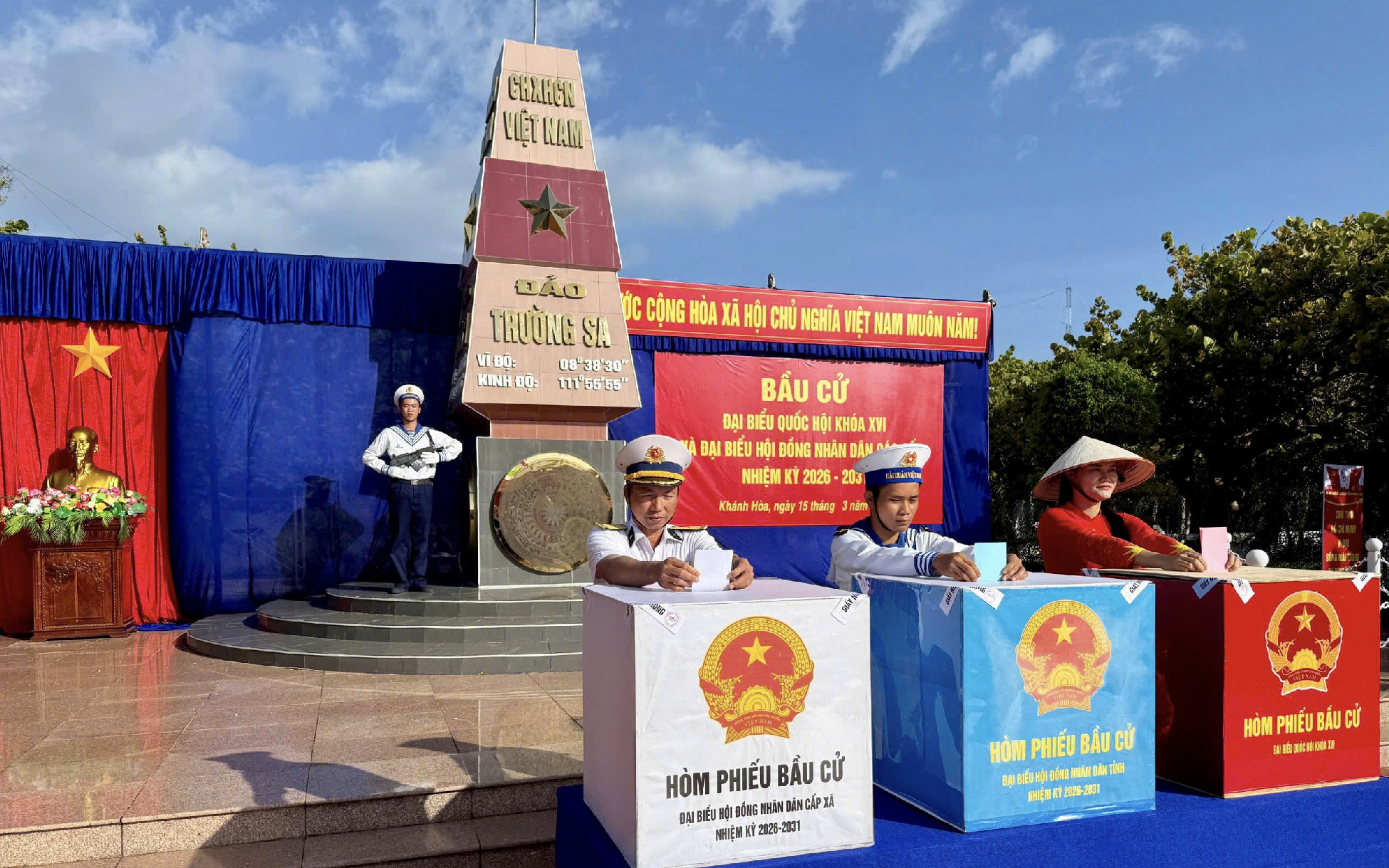 99,38% cử tri cả nước bỏ phiếu bầu cử, nhiều địa phương đạt tỷ lệ gần 100%