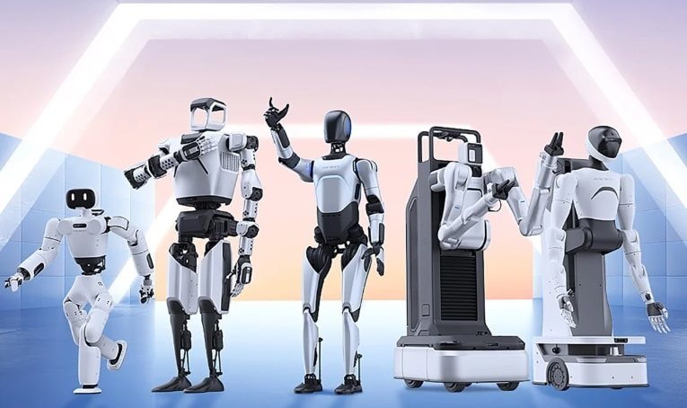 Robot h&igrave;nh người Trung Quốc tăng tốc ra to&agrave;n cầu- Ảnh 1.