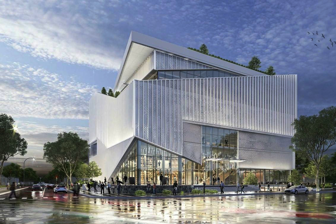 Thư viện TP Cần Thơ sau 1 năm thi công mới đạt 6% khối lượng, vì sao?- Ảnh 1.