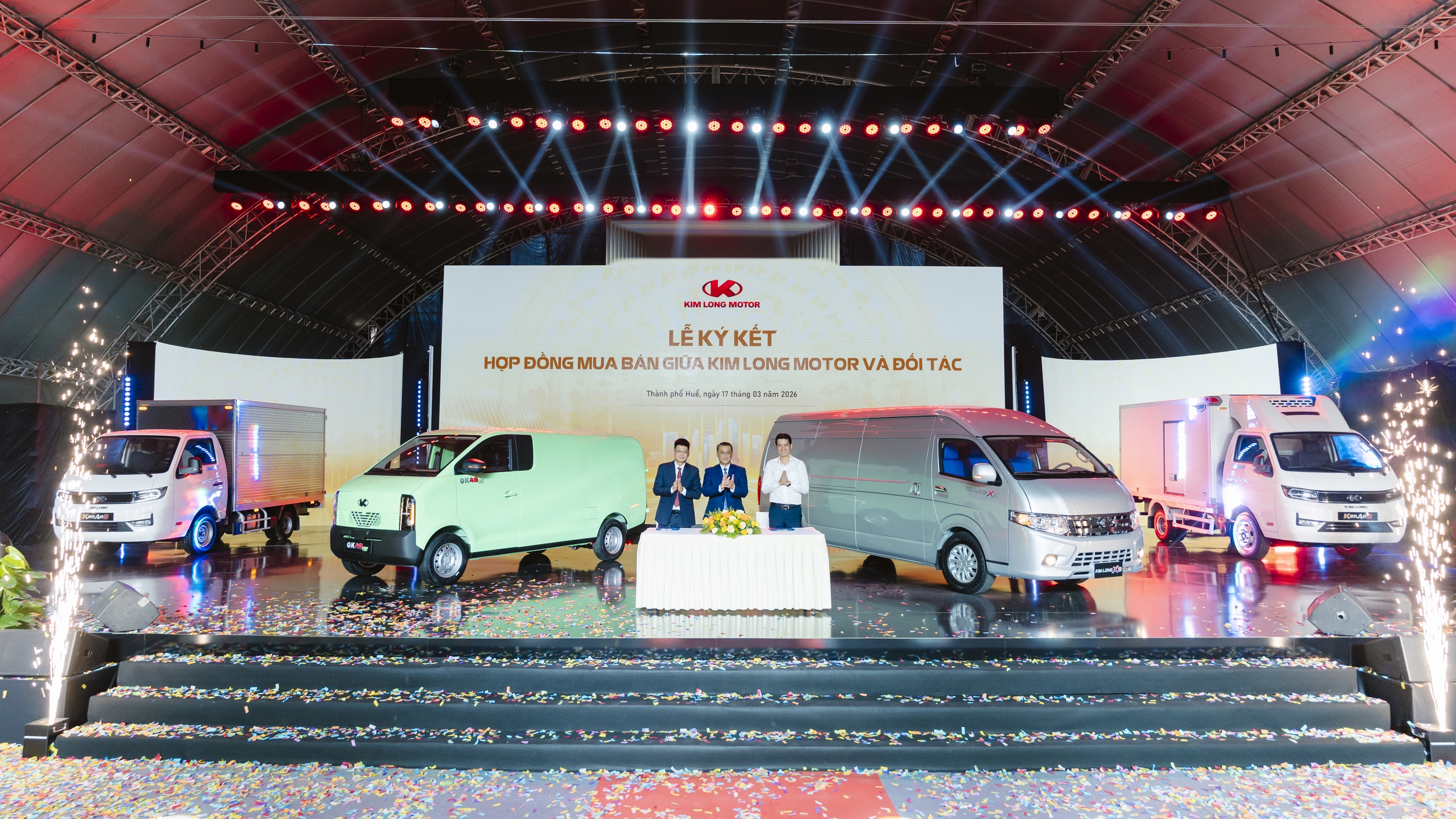 Khánh thành nhà máy xe tải Kim Long Motor, công suất 20.000 xe mỗi năm- Ảnh 1. Khánh thành nhà máy xe tải Kim Long Motor, công suất 20.000 xe mỗi năm- Ảnh 1.